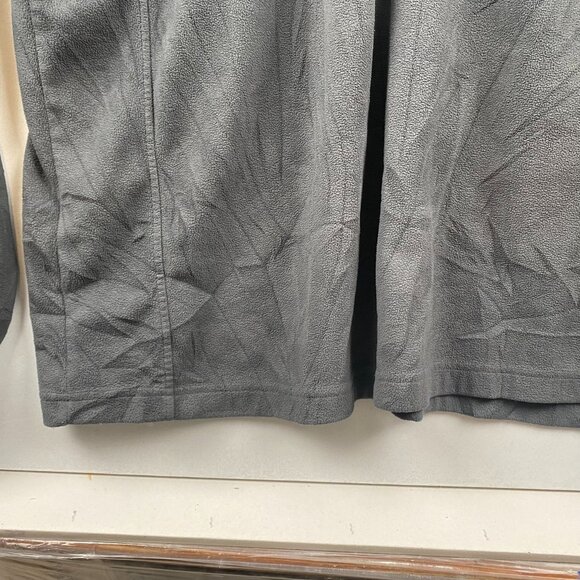 Eddie Bauer Mens Fleece Pullover 1/4-Zip XLT Gray Gorpcore Hiking - Picture 11 of 16